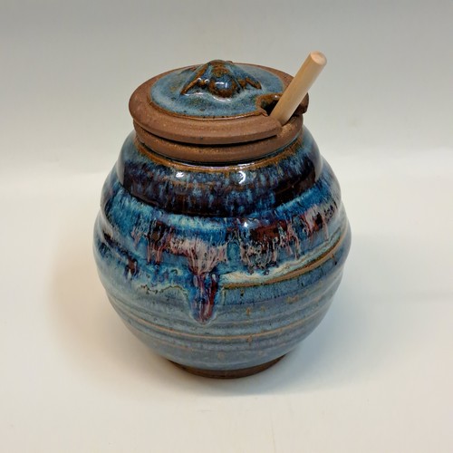 #240120 Honey Pot Blue $18 at Hunter Wolff Gallery